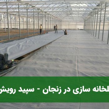 گلخانه سازی در زنجان